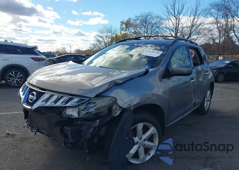 2009 Nissan Murano Sl z USA, uszkodzony, nr VIN JN8AZ18WX9W106611